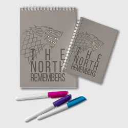 Блокнот The North Remembers game of thrones