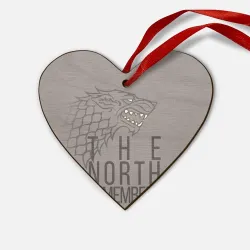 Деревянная игрушка Сердце The North Remembers game of thrones