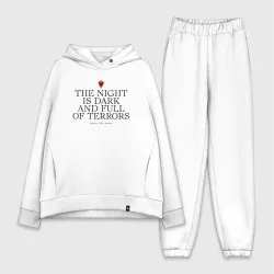 Женский костюм хлопок Oversize Баратеоны  игра престолов