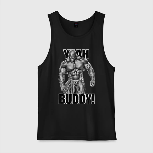 Мужская майка хлопок Ronnie Coleman- yeah buddy