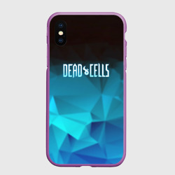 Чехол для iPhone XS Max матовый Dead cells абстрактный стиль