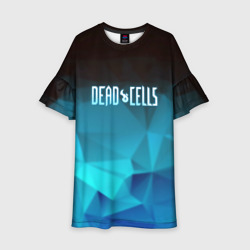Детское платье 3D Dead cells абстрактный стиль