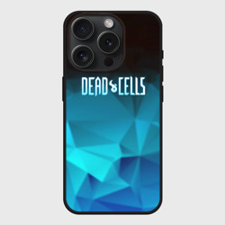 Чехол силиконовый для Apple iPhone 15 Pro матовый Dead cells абстрактный стиль
