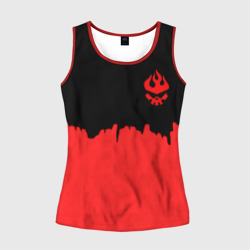 Женская майка 3D Гуррен-Лаганн абстракция