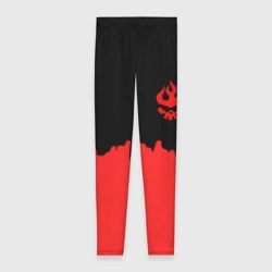 Леггинсы 3D Гуррен-Лаганн абстракция