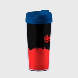 Термокружка-непроливайка Гуррен-Лаганн абстракция