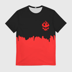 Мужская футболка 3D Гуррен-Лаганн абстракция