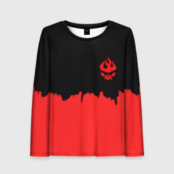 Женский лонгслив 3D Гуррен-Лаганн абстракция