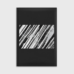 Ежедневник Платиновые и черные полосы