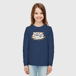 Детский лонгслив хлопок Break dance graffiti - фото 2