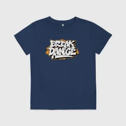 Детская футболка хлопок Break dance graffiti