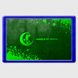 Магнит 45*70 Angels of Death - green gradient по-горизонтали