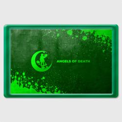 Магнит 45*70 Angels of Death - green gradient по-горизонтали