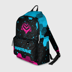 Рюкзак 3D Warframe - neon gradient по-центру