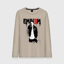 Мужской лонгслив хлопок Eminem finger