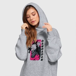 Платье-худи хлопок Дандадан - фото 2