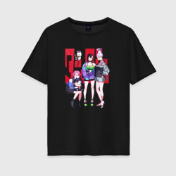 Женская футболка хлопок Oversize Dandadan girls