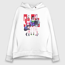 Женское худи Oversize хлопок Dandadan girls