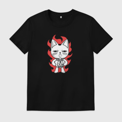 Мужская футболка хлопок Дандадан - Турбо бабка yokai