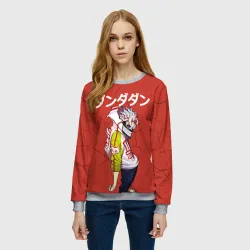 Женский свитшот 3D Ken Takakura - Dandadan - фото 2