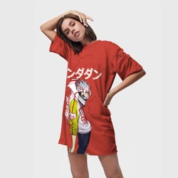Платье-футболка 3D Ken Takakura - Dandadan - фото 2