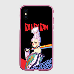 Чехол для iPhone XS Max матовый Бабушка медиум - Дандадан