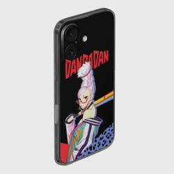 Чехол для iPhone 16 силиконовый с защитой камеры Бабушка медиум - Дандадан - фото 2