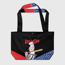 Пляжная сумка 3D Бабушка медиум - Дандадан