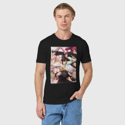 Мужская футболка хлопок Дандадан Момо Аясэ - фото 2