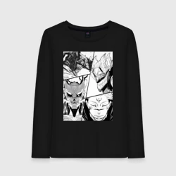 Женский лонгслив хлопок Дандадан Кэн Такакура Дэндзи коллаж