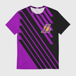 Мужская футболка 3D Лейкерс