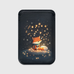 Картхолдер Magsafe магнитный Лисенок в лесу