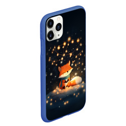 Чехол для iPhone 11 Pro Max матовый Лисенок в лесу - фото 2