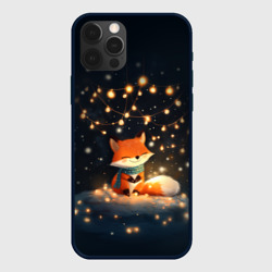 Чехол для iPhone 12 Pro Лисенок в лесу