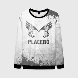 Мужской свитшот 3D Placebo - white gradient
