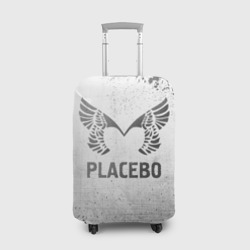 Чехол для чемодана 3D Placebo - white gradient