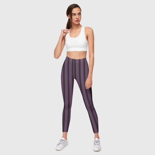 Леггинсы 3D Узор как у Джинкс из Аркейн - фото 5