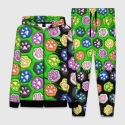 Женский костюм 3D Паттерн лапка слайм