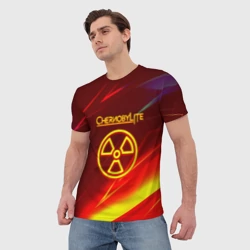 Мужская футболка 3D Чернобыль лайт стрипсы - фото 2