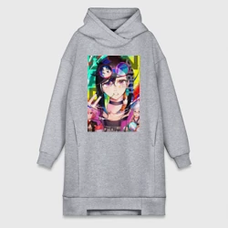 Платье-худи хлопок Дандадан Момо Аясэ