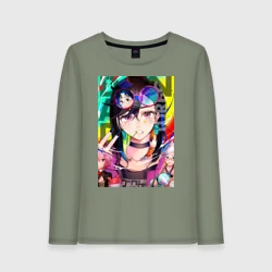 Женский лонгслив хлопок Дандадан Момо Аясэ