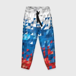 Детские брюки 3D Пиксельный флаг