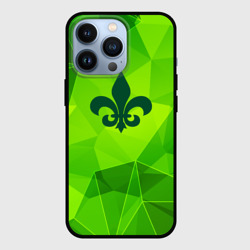 Чехол для iPhone 13 Pro Saints Row green poly