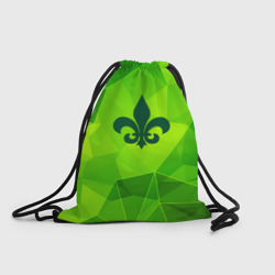 Рюкзак-мешок 3D Saints Row green poly