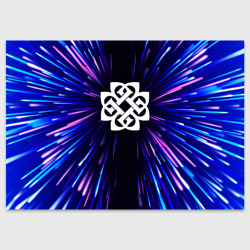 Поздравительная открытка Breaking Benjamin neon energy