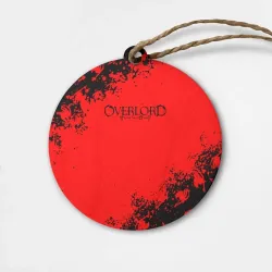 Деревянная игрушка круг Overlord anime 