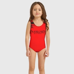 Детский купальник 3D Overlord anime 