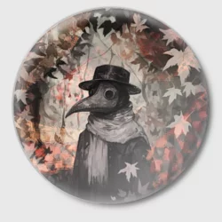 Значок Блеклый чумной доктор 