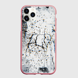 Чехол для iPhone 11 Pro Max матовый Silenthill текстура глитч
