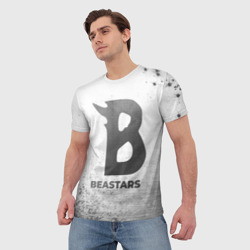 Мужская футболка 3D Beastars - white gradient - фото 2
